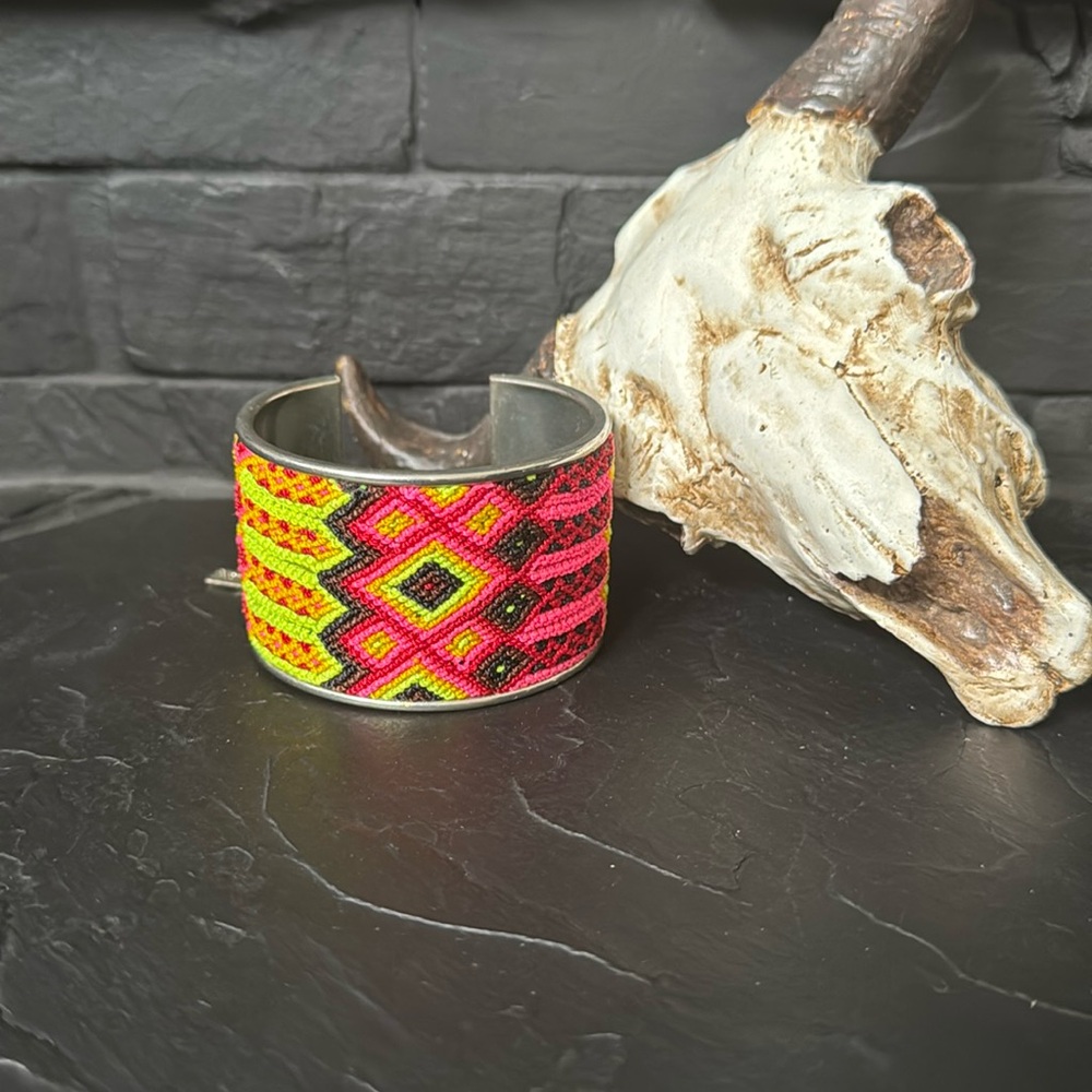 Metal and friendship bracelet